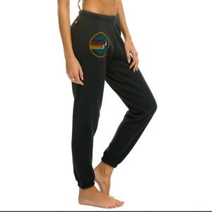 AVIATOR NATION SWEATPANTS - CHARCOAL Sz. M